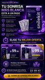 Smilekit Tiras Violetas: Blanqueamiento Dental en 30 Minutos
