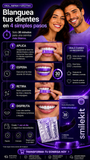 Smilekit Tiras Violetas: Blanqueamiento Dental en 30 Minutos